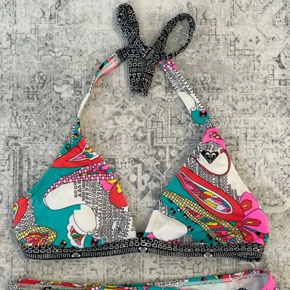 Roxy Multicoloured Bikini - Picture 2 of 10